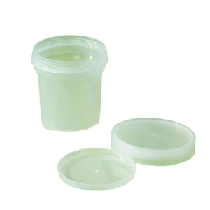 Tarro de Plástico Cilíndrico con Tapa de Rosca, Material PP, Uso Cosmético, Color Verde - Product Image 5