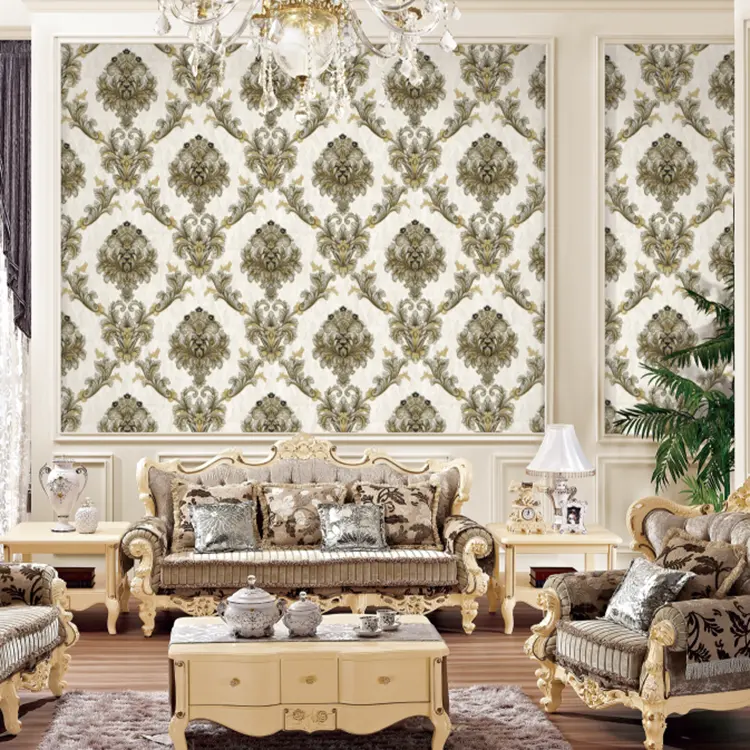 Paling Populer Wallpaper Rendah Harga Bunga 1.06M Pvc Wallpaper untuk Dekorasi Rumah