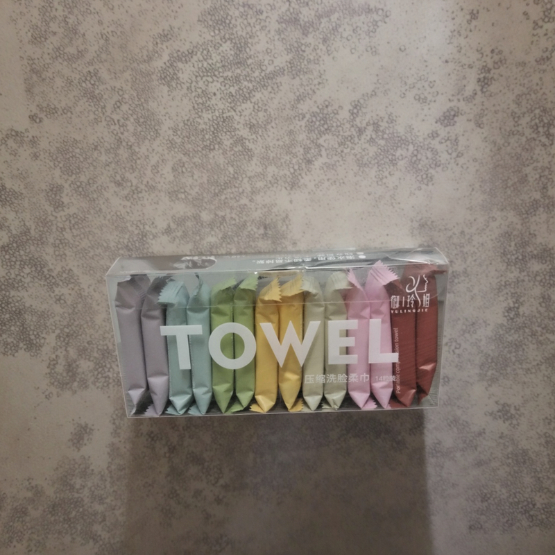 Disposable Pure Viscose Biodegradable Compressed Towel