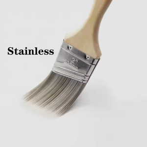 <span class=keywords><strong>Pinceaux</strong></span> de <span class=keywords><strong>peinture</strong></span> multi-usages de différentes tailles à prix d'usine avec manche en fer et en bois pour <span class=keywords><strong>les</strong></span> peintres professionnels - Product Image 2