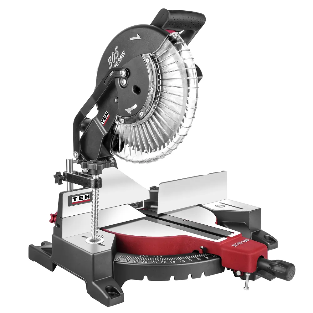 TEH New Evolution Điện Kép Bevel Trượt Hợp Chất Miter Saw Máy