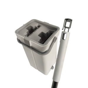 Marché <span class=keywords><strong>russe</strong></span> 360 °   Serpillère plate intelligente rotative et mains libres avec seau pour le nettoyage domestique - Product Image 6