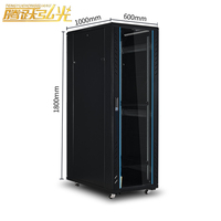 Armoire serveur de qualité industrielle 36U, antichoc, anti-poussière, sur pied, pour équipement d'automatisation de réseau industriel