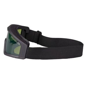 Kit de lunettes de soleil tactiques balistiques DFSG102 pour activités de plein air, lunettes de sport Air Soft en noir, gris clair, jaune avec matériau supérieur en daim - Product Image 3