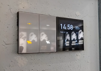 ARTDNA-Commutateurs intelligents Android standard UK, contrôle central domestique intelligent, interrupteur tactile mural électronique Zigbee