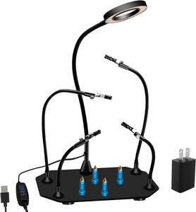 Магнитная паяльная станция с 3-кратным увеличительным стеклом - Product Image 1