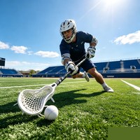 Juego de Hockey de Rodilla para Niños, Mini Palo de Hockey con Pelota, 37 Pulgadas, Juvenil, para Jardín, Plástico PVC, Paquete de 2, para Principiantes