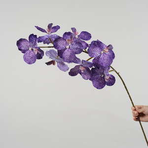 Orchidées artificielles Greenway Phalaenopsis à tige unique, pétales en PVC, pour la décoration de la maison, des hôtels et des mariages - Product Image 3