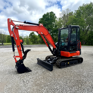 รถขุดขนาดเล็กมือสอง Kubota KX040-5 ขนาด 4 ตัน แบบตีนตะขาบ ระบบไฮดรอลิก รถขุด Kubota สำหรับขาย - Product Image 1