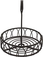 Twist Stand Steel Spice Condiment Caddy Wall-Mounted Rust-Resistant Seasoning Sauce Holder for Restaurants Coffee Stations