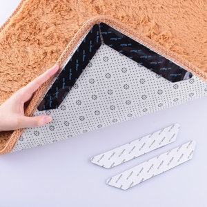 Washable Reusable Double Sided Anti-Slip Rug Gripper Carpet Corner Grips Waterproof Adhesive <b>Stickers</b> (PU Material) - Product Image 4