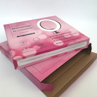 Logo personnalisé de haute qualité Boîte d'emballage en carton ondulé Emballage de boîte de papier pour la promotion