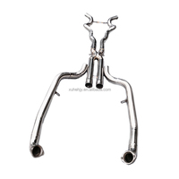 Silencieux Catback en Acier Inoxydable pour Bmw M5/m6 F06/f12/f13 4.4t 2012-2016 X-pipe Valved Sport Exhaust System