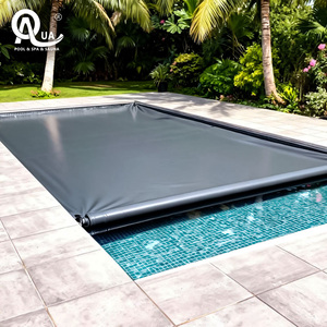 Cubierta Rectangular para Piscina de PVC Aqua, Resistente a los Rayos UV, Cubierta de Seguridad para Piscina Residencial al Aire Libre - Product Image 2