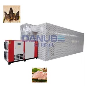 เครื่องอบแห้งเห็ดมอเรลผลิตภาพสูง ถาดอบแห้งแบบลมร้อน ขายดี พร้อมระบบ PLC อัตโนมัติ สำหรับอบแห้งแตงกวา - Product Image 1