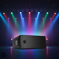 Enceintes actives Tigris HDL 20A Dual 10'' Line Array en bois, alimentation CA, 700W RMS, 1400W de crête, pour DJ, scène et système audio professionnel
