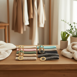 Cintura in Erba Sintetica Rotonda da 5 Cm con Fibbia in Pietra - Product Image 2