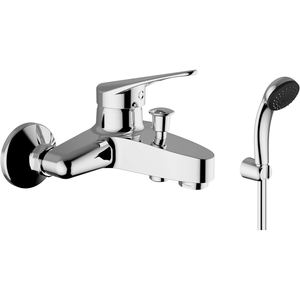 Mélangeur de bain chromé T-ONE avec outil de tournage de haute qualité pour douche - Product Image 2