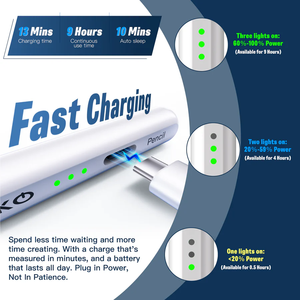 Stylet pour iPad fabriqué en usine, sensibilité à l'inclinaison, rejet de la paume, écran tactile personnalisable, stylet pour iPad - Product Image 2