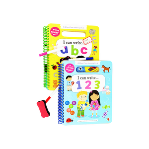 Tốt Nhất Bán <span class=keywords><strong>ABC</strong></span> Thư Viết Cuốn Sách Với Bút Đánh Dấu Màu Giấy In Ấn Trẻ Em Của Sách Cho Bé Trẻ Em - Product Image 4