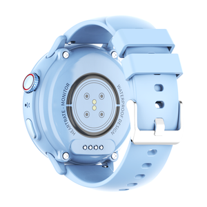 Square 4G Positioning System Children's Silicone Locator Watch SOS <b>Phone</b> Emergency IP68 Waterproof Square Screen Design Gps Kids - Product Image 4
