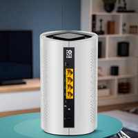 Módem de Alta Velocidad de Última Generación, Router Wifi6 5G OpenWrt con 1 Puerto WAN + 3 Puertos LAN Gigabit, Antenas Internas, Router Wifi Inalámbrico Personalizado
