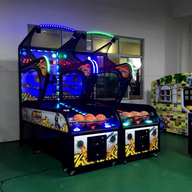 Basketball Machine Amuse Game Basketball Game Machine Indoor 2 Player Basketball Shooting Machine Game