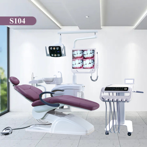 Unidad Dental Integral <span class=keywords><strong>Wovo</strong></span> S104 EXW, Precio Económico, Modelo Más Reciente, para Clínica Dental con Panel de Control para Sillón Dental - Product Image 1