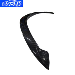 Labio de parachoques delantero de hoja aerodinámica de fibra de carbono para <span class=keywords><strong>Aston</strong></span> <span class=keywords><strong>Martin</strong></span> <span class=keywords><strong>DB11</strong></span> V8 V12 reemplazo ABS divisor delantero Auto Parts Body Kit - Product Image 2