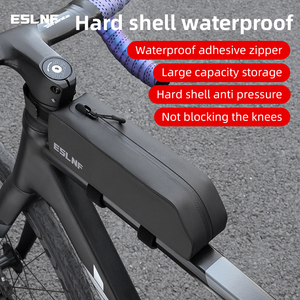 ESLNF portátil completo impermeable marco frontal <span class=keywords><strong>bicicleta</strong></span> bolsa almacenamiento Mtb carretera tubo superior <span class=keywords><strong>bicicleta</strong></span> <span class=keywords><strong>bolsas</strong></span> - Product Image 2