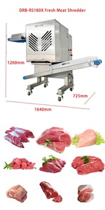 เครื่องตัดเนื้อปลาแบบเส้น เครื่องหั่นหัวใจไก่ เครื่องตัดเนื้อหมู เครื่องตัดเนื้อหมูอ่อน เครื่องจักรสำหรับตัดเนื้อหมู - Product Image 2