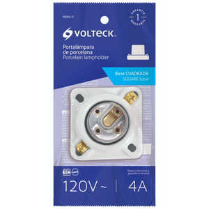 Support de lampe en céramique POPO-11 Volteck Base carrée E27 avec support de lampe en porcelaine de style vis - Product Image 2