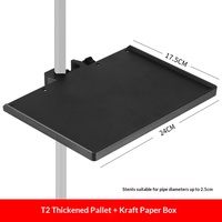 Support de microphone universel à pince en ABS épaissi 24x17,5 cm pour diffusion en direct - Vente en gros