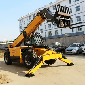 Serbaguna Cina baru 3 Ton Forklift is Forklift 4 Ton teleskopik Handler Forklift bom teleskopik lengan Forklift