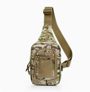 Sac de poitrine antivol DFY01 pour le camping en plein air, mini sac tactique à bandoulière - Product Image 1