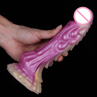Großhandel Realistischer Dildo Riesiger Monster Drache Schub Anal Penis Lesben Frauen Großer Sexspielzeug Dildo