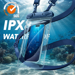 <span class=keywords><strong>Funda</strong></span> Impermeable <span class=keywords><strong>para</strong></span> <span class=keywords><strong>Celular</strong></span>, Bolsa Seca Subacuática con Cordón, Protector Transparente a Prueba de <span class=keywords><strong>Agua</strong></span> <span class=keywords><strong>para</strong></span> iPhone 17, <span class=keywords><strong>para</strong></span> Playa y Natación - Product Image 1