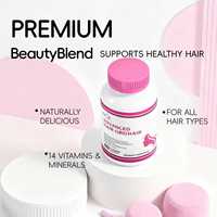 Capsules avancées pour la croissance des cheveux, biotine, vitamines et zinc, nutrition naturelle quotidienne pour les cheveux, la peau et les ongles, étiquette privée OEM