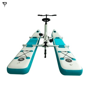 JTRDA 2024 Bicicletta Acquatica Gonfiabile Drop Stitch per Adulti - Pedalò Galleggiante per Mare e <span class=keywords><strong>Lago</strong></span>, Capacità 150KG, Garanzia 1 Anno - Product Image 6