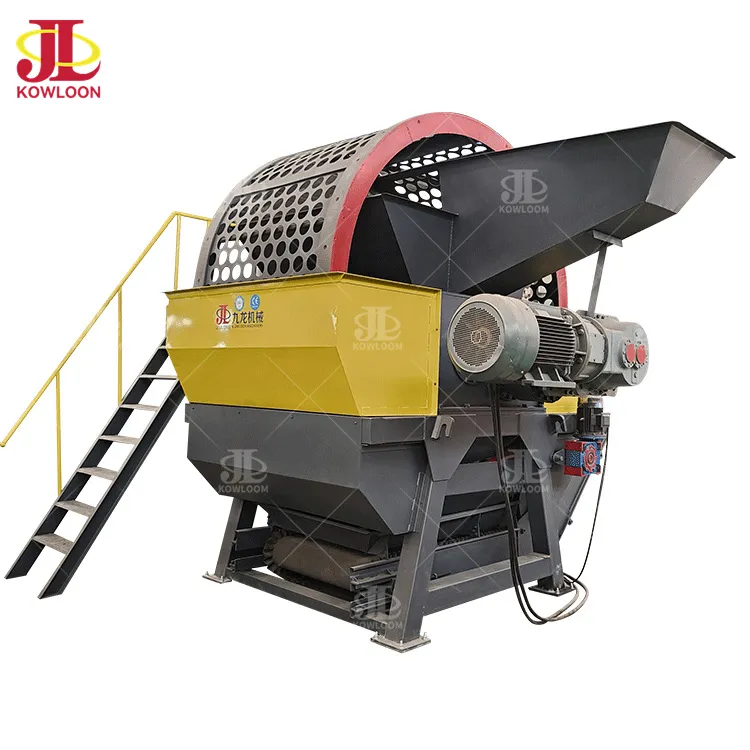 Professional Manufacture tire shredder tyre crusher recycling Scrap Tire Machine