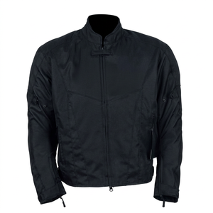 High Quality Black Cordura Breathable Windproof Motorcycle <b>Jacket</b> Sportswear Racing Custom <b>Biker</b> Team Name Printed Bulk Supply - Product Image 1
