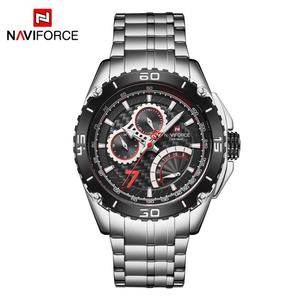 Reloj NAVIFORCE 9183, Reloj de Cuarzo Multifunción para Hombre, Resistente al Agua, de Acero Inoxidable - Product Image 4