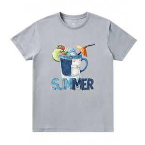 T-Shirt Unisex 210GSM 100% Cotone, Design Estivo Traspirante e Resistente, Maglietta da Uomo - Product Image 2