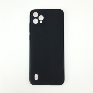 Fabricant de gros étuis en TPU mat souple givré couverture arrière étui de téléphone portable en silicone pour <span class=keywords><strong>Blackview</strong></span> <span class=keywords><strong>A55</strong></span> noir - Product Image 2