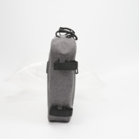 Pochette de rangement triangulaire pour cadre de vélo, avec logo personnalisé, coque rigide, imperméable et réfléchissante, pour VTT et vélos de route
