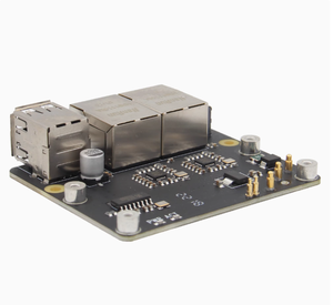 لوحة تطوير 2 وات من التوت <span class=keywords><strong>Pi</strong></span> صفر مع وصلة جيجابت إيثرنت <span class=keywords><strong>USB</strong></span> ثنائي المحور توسيع جهاز توجيه ناعم لشبكة متعددة المنافذ X305 - Product Image 3