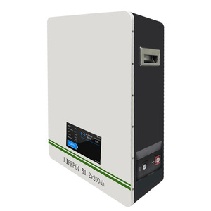แบตเตอรี่ลิเธียมไอรอนฟอสเฟต Zixi 2V 200Ah สำหรับสถานีฐาน พลังงานแสงอาทิตย์สำหรับบ้าน ระบบกักเก็บพลังงาน หน้าจอสัมผัส ติดผนัง 48V - Product Image 2