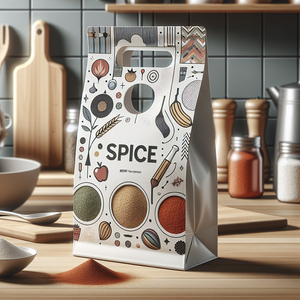 Оптовая продажа, упаковка для пищевых продуктов с логотипом на заказ, пакеты с застежкой-молнией для специй, пластиковые пакеты с застежкой-молнией - Product Image 6