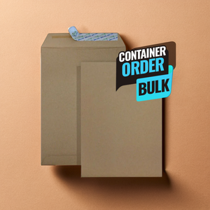 ซองจดหมายกระดาษคราฟท์แบบมีเปลือกและปิดผนึกขนาด9X13นิ้วซองจดหมายโรงเรียนสีขาวน้ำตาลทองขนาด C4 - Product Image 1