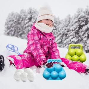 <span class=keywords><strong>Jouet</strong></span> d'<span class=keywords><strong>hiver</strong></span> pour enfants en plein air jeu de boules de neige moule de boules de neige - Product Image 1